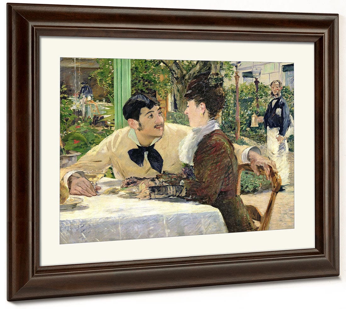 The Garden Of Pere Lathuille By Edouard Manet - Image 5