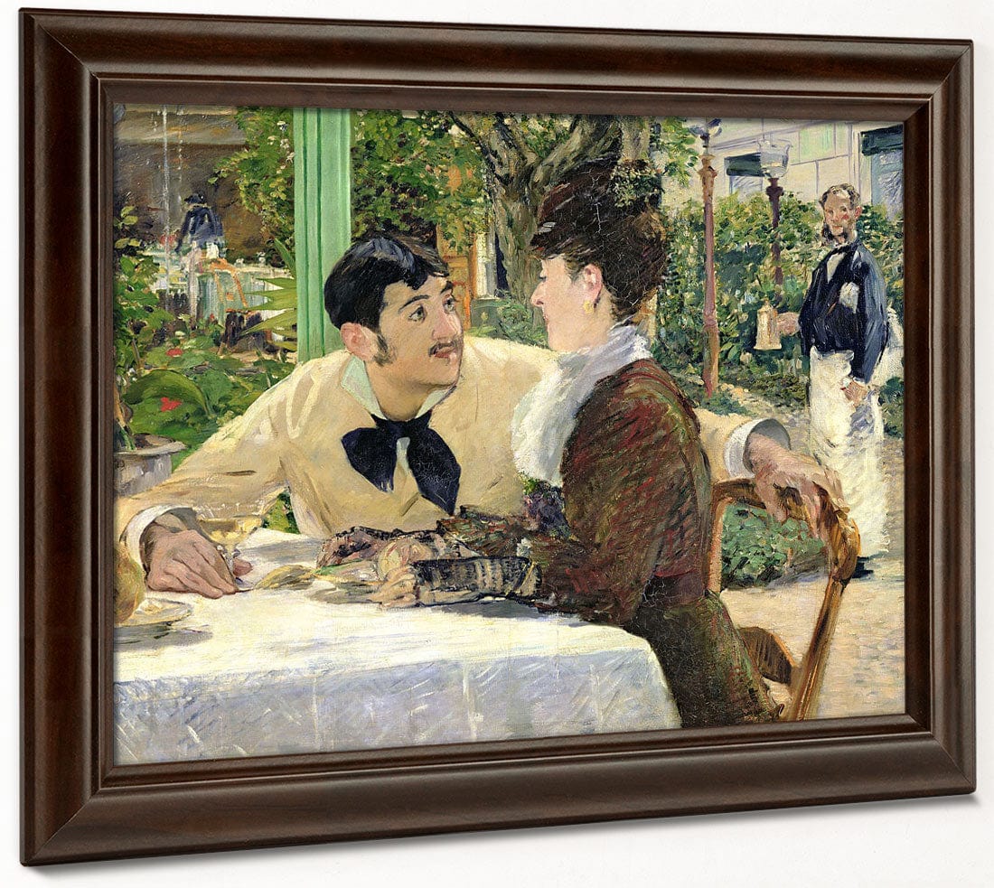The Garden Of Pere Lathuille By Edouard Manet - Image 6