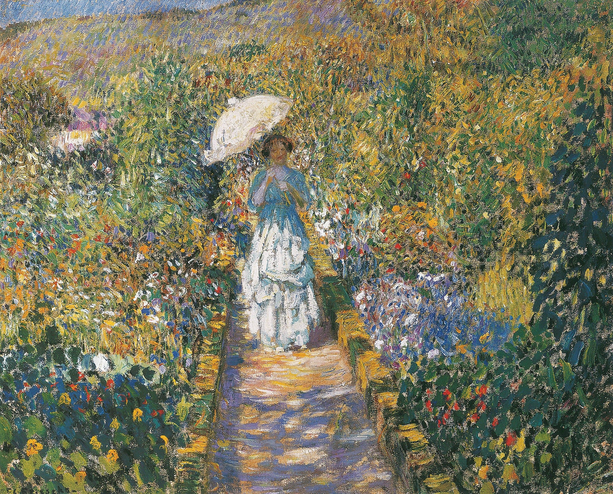 The Garden Path by Frederick Carl Frieseke - Image 2