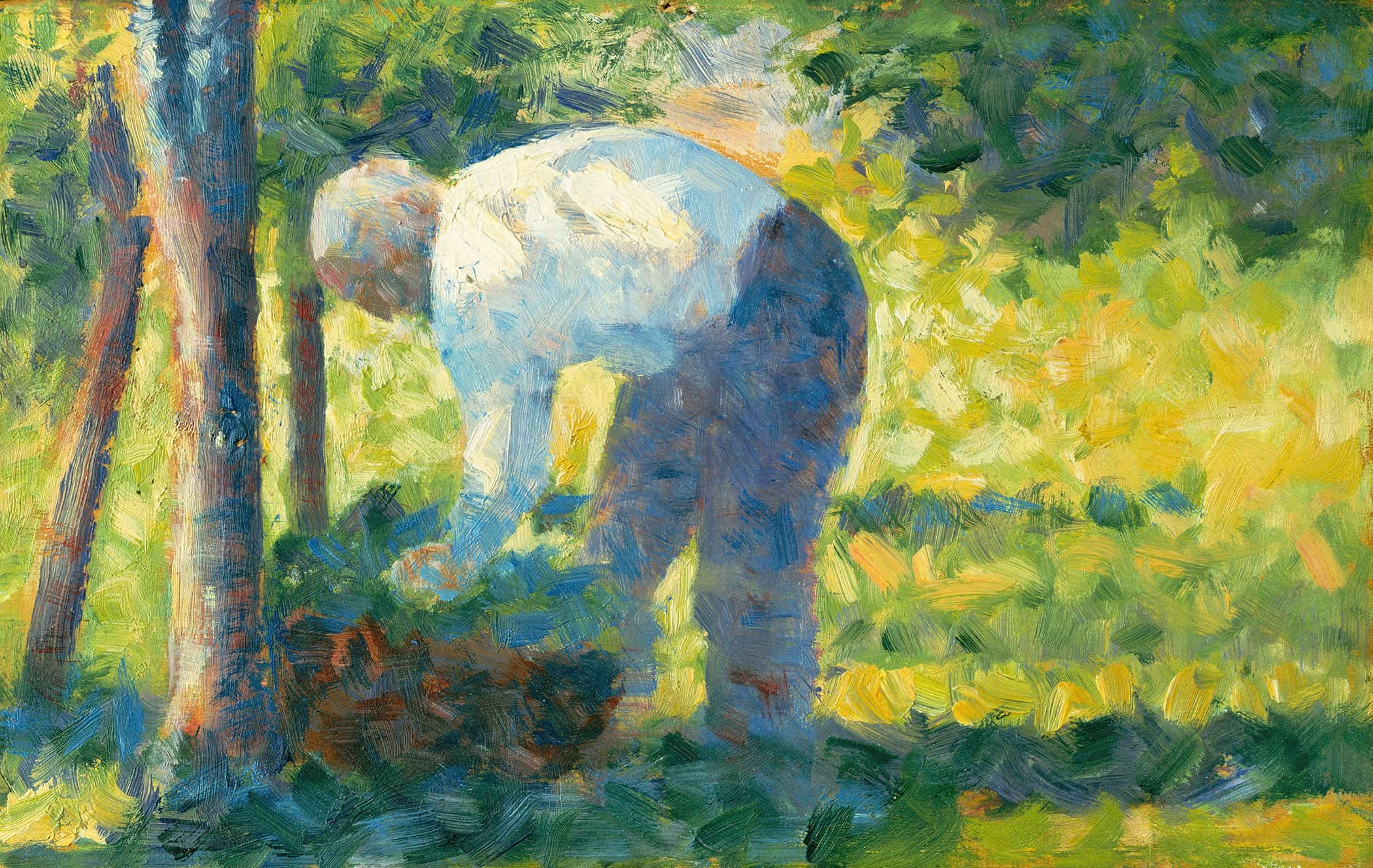 The Gardener   by Georges Seurat - Image 2