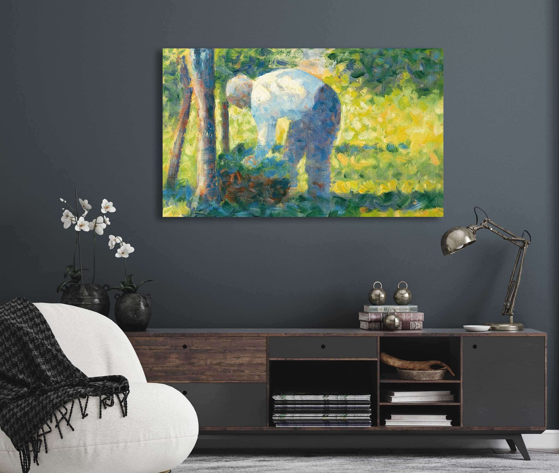 The Gardener   by Georges Seurat - Image 5
