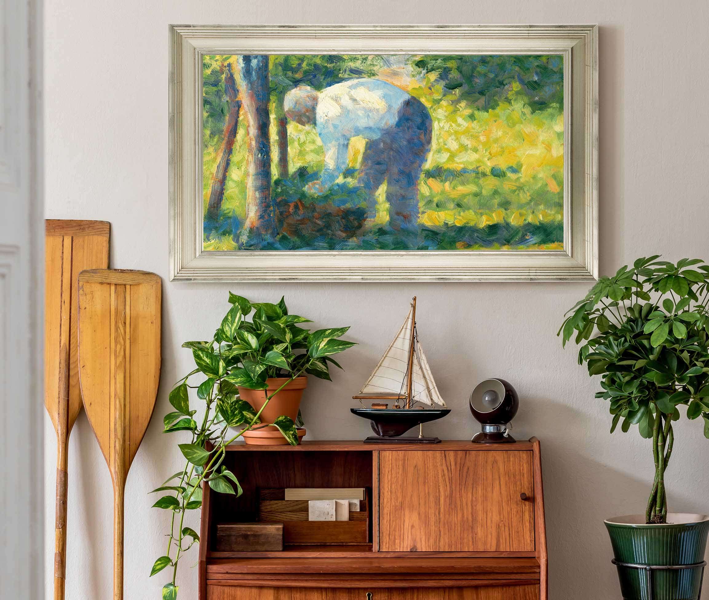 The Gardener   by Georges Seurat - Image 6