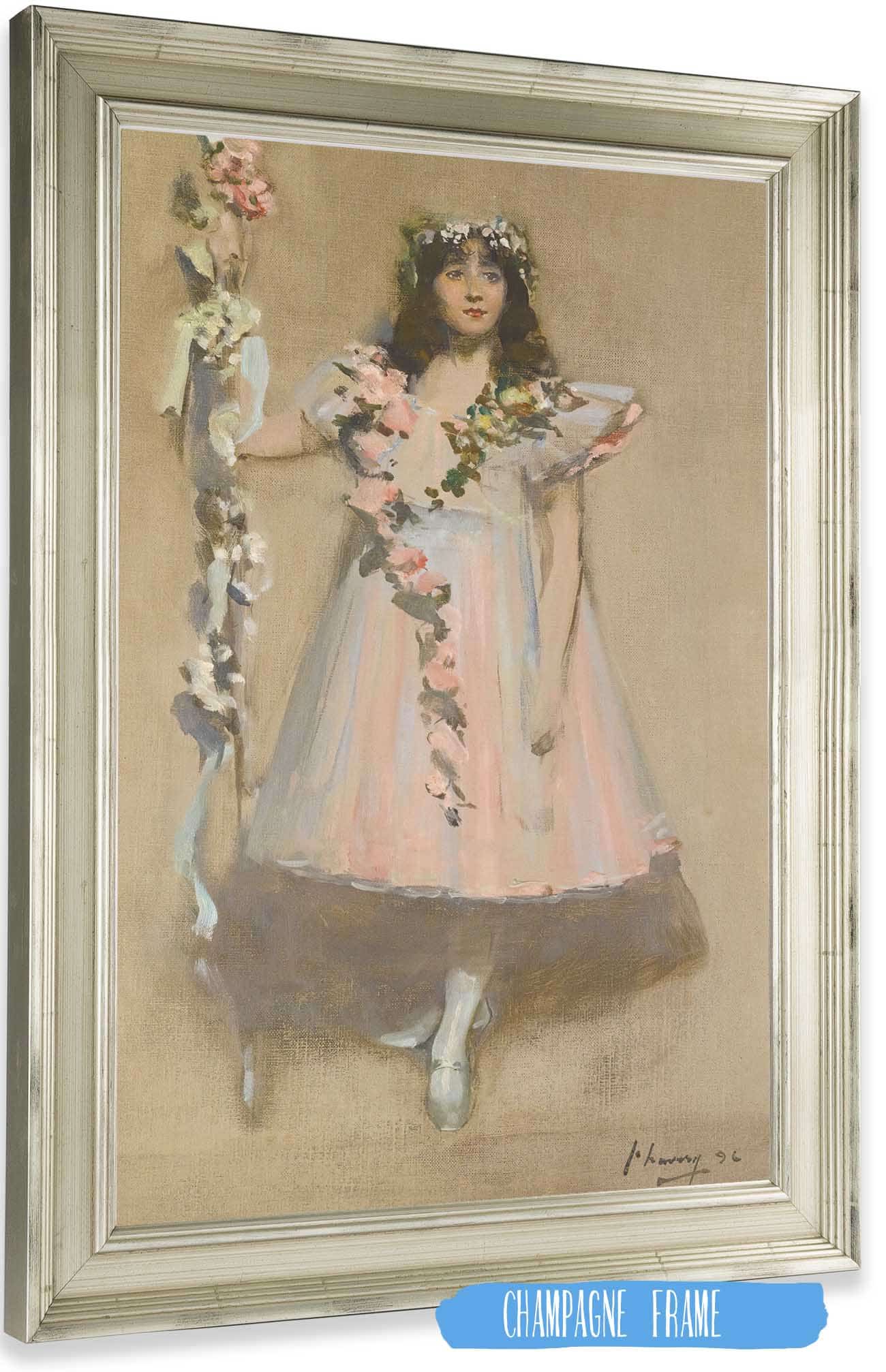 The Garlanded Girl by Sir John Lavery