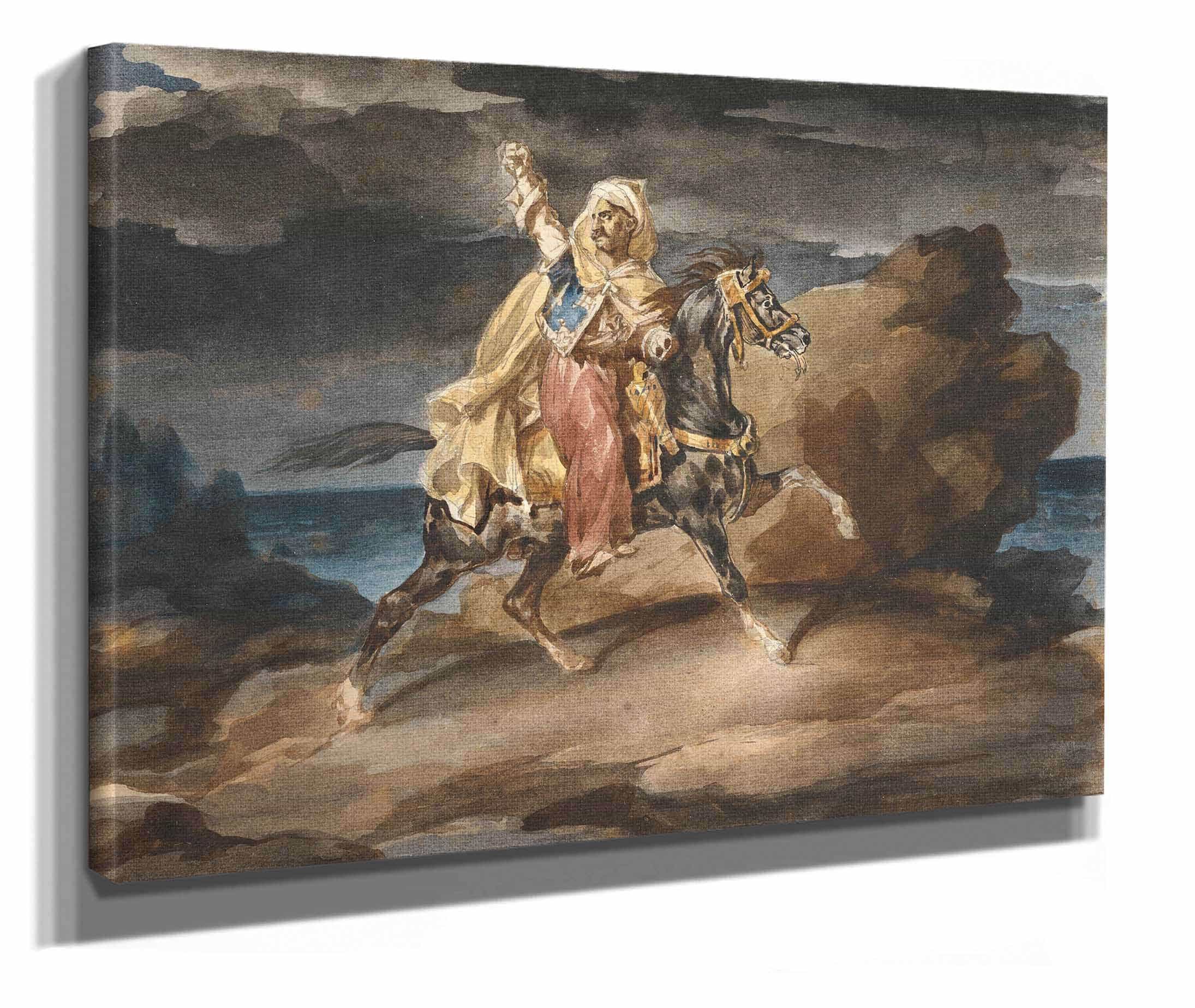 The Giaour About by Theodore Gericault