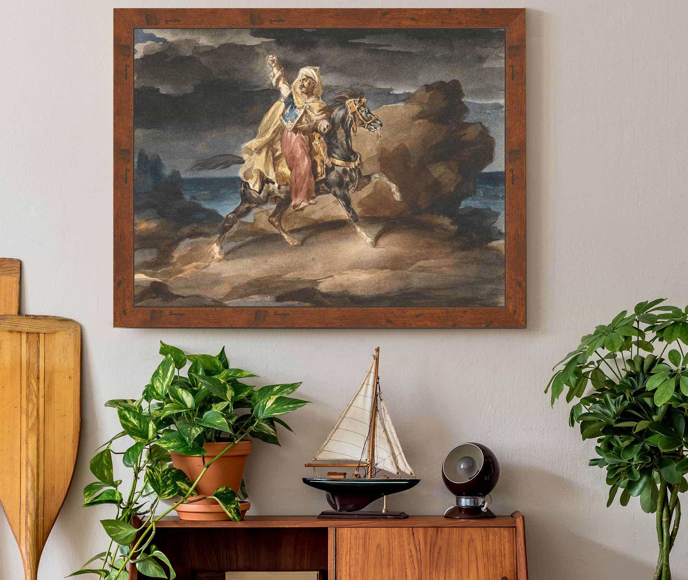 The Giaour About by Theodore Gericault - Image 2