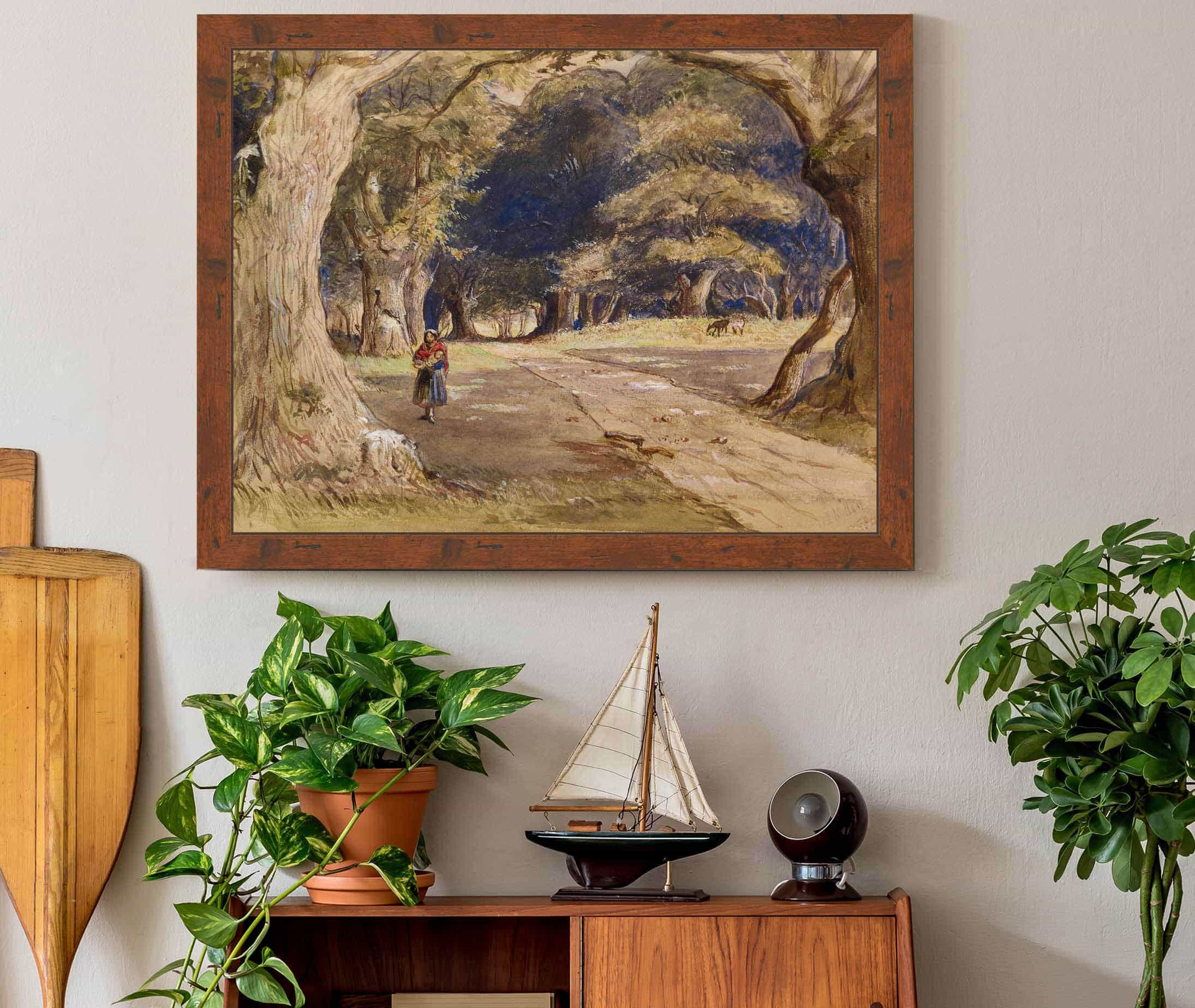 The Gipsy by Sir John Everett Millais - Image 3