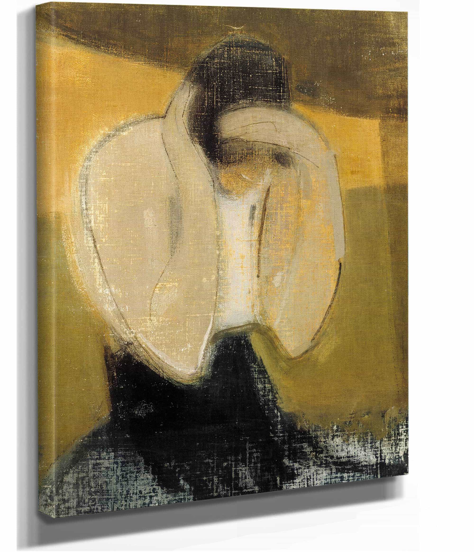 The Gipsy Woman by Helene Schjerfbeck - Image 2