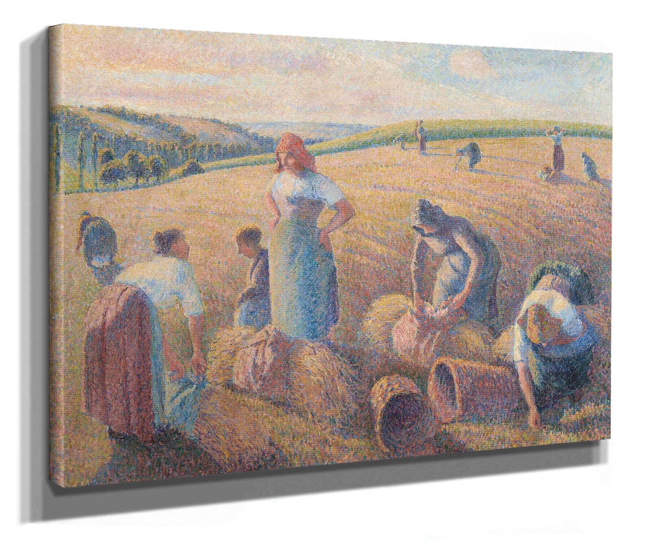 The Gleaners by Camille Pissarro - Image 2
