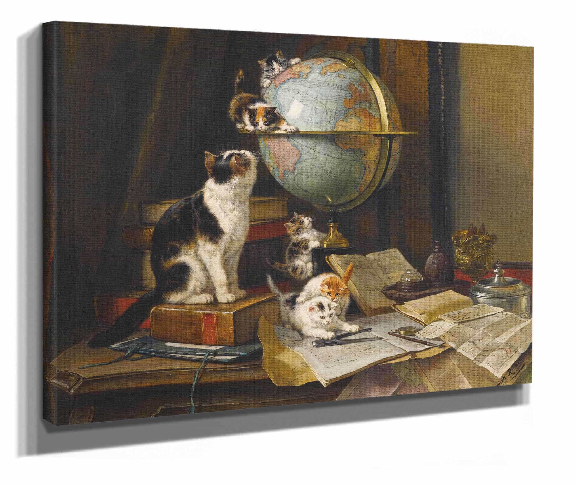 The Globetrotters by Henriette Ronner Knip - Image 2