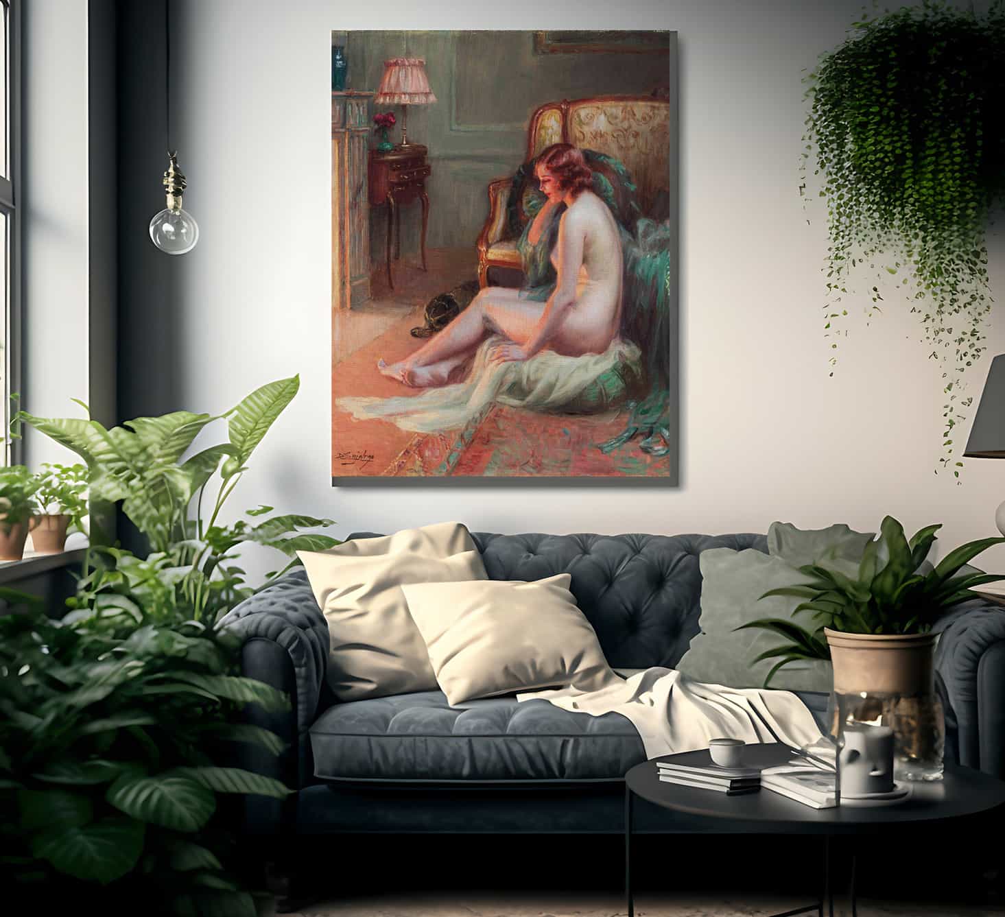 The Glow Of The Fire By Enjolras Delphin - Image 2