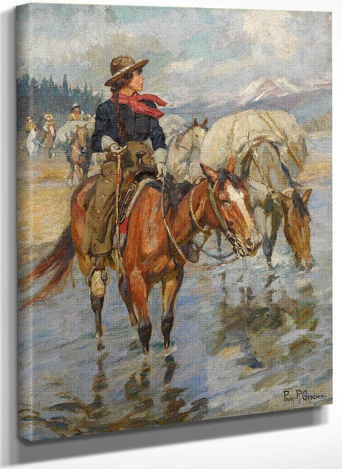 The Golden Girl Of The West By Philip R.