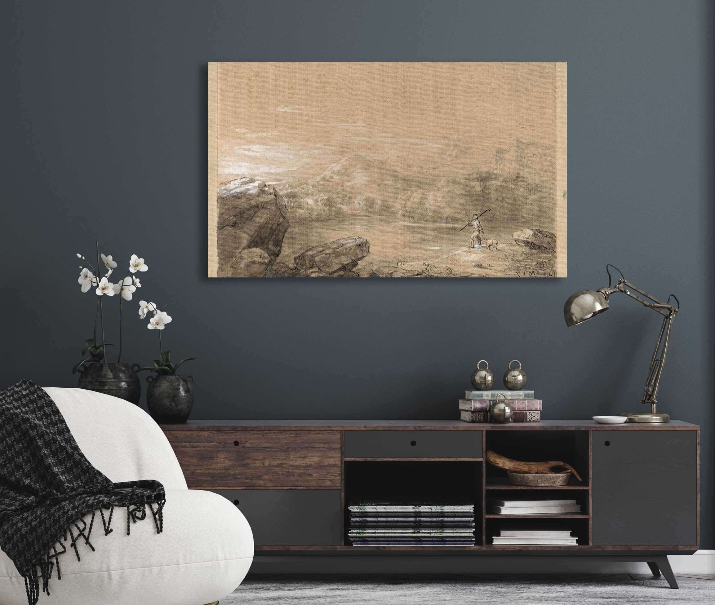 The Good Shepherd by Thomas Cole - Image 5