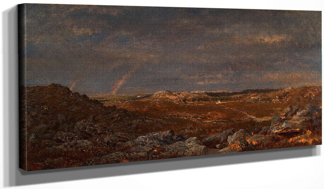 The Gorges D 1039 Aprement Barbizon 1852 By Theodore Rousseau - Image 3