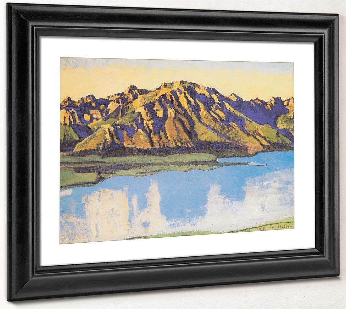 The Grammont In The Morning Sun 1917 64X90 5Cm By Ferdinand Hodler - Image 4