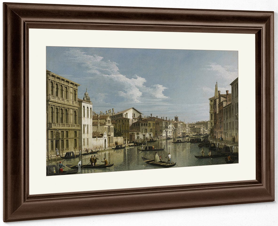 The Grand Canal In Venice From Palazzo Flangini To Campo San Marcuola By Canaletto - Image 5