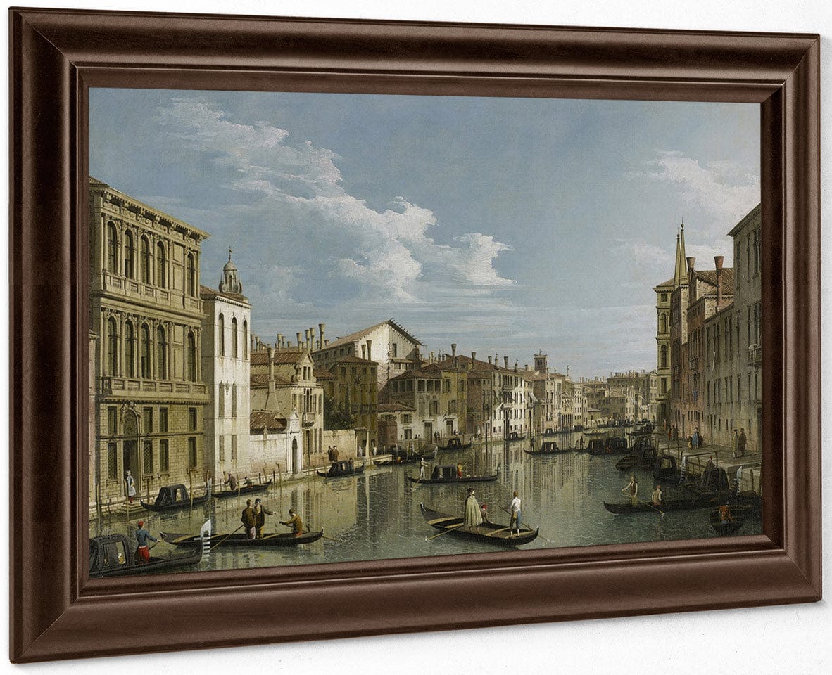The Grand Canal In Venice From Palazzo Flangini To Campo San Marcuola By Canaletto - Image 6