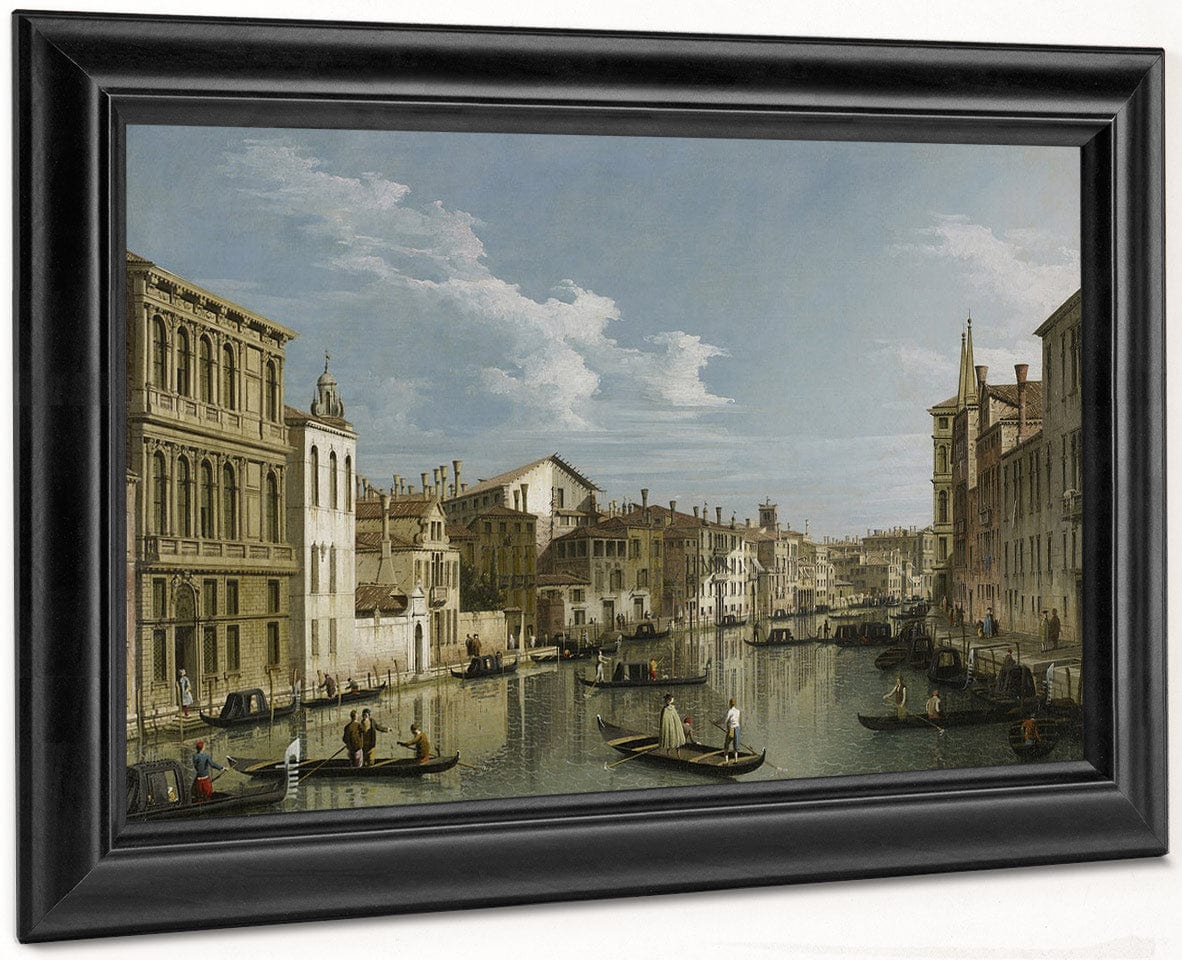 The Grand Canal In Venice From Palazzo Flangini To Campo San Marcuola By Canaletto - Image 8