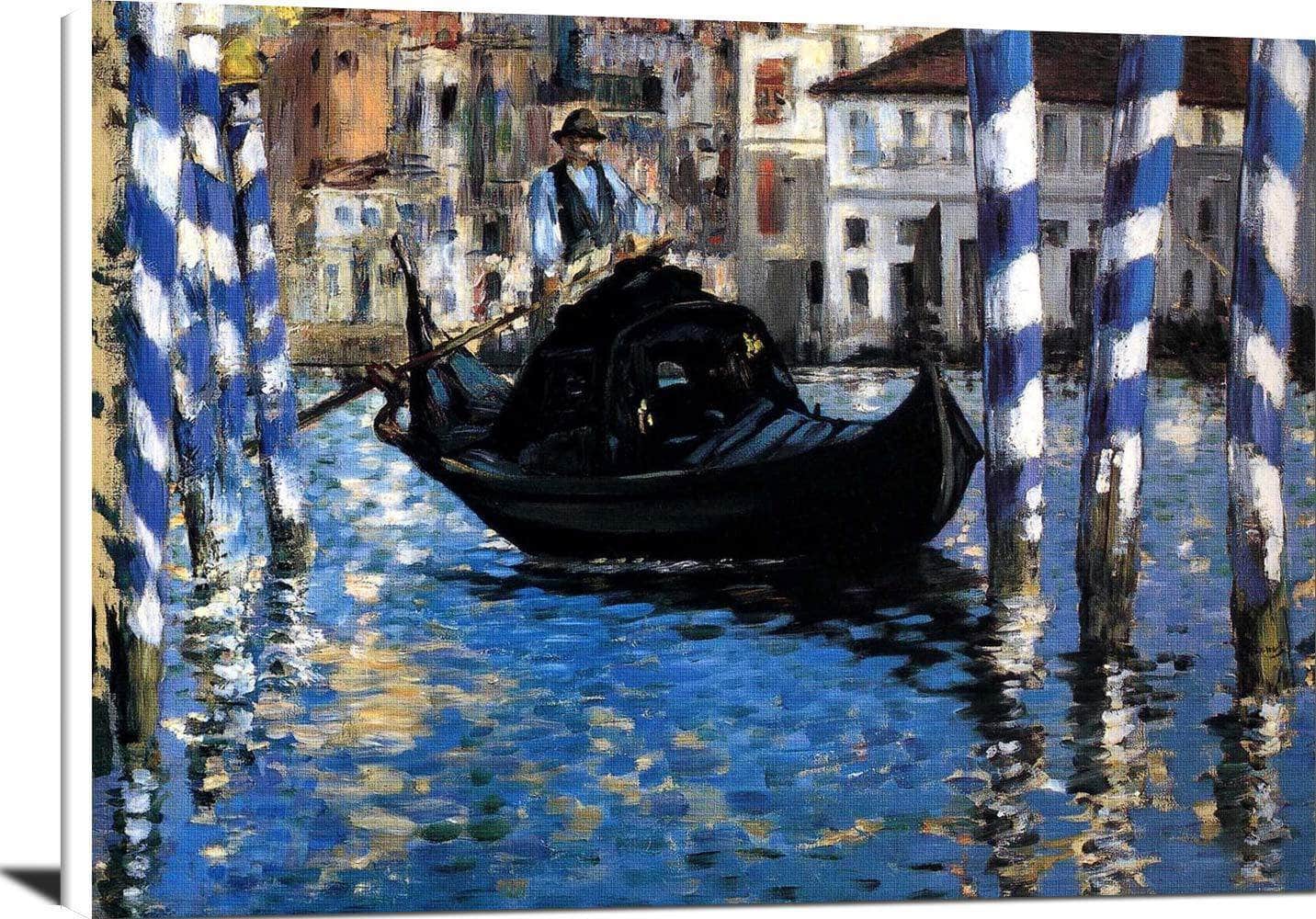 The Grand Canal Of Venice Blue Venice Painting Edouard Manet Canvas Art
