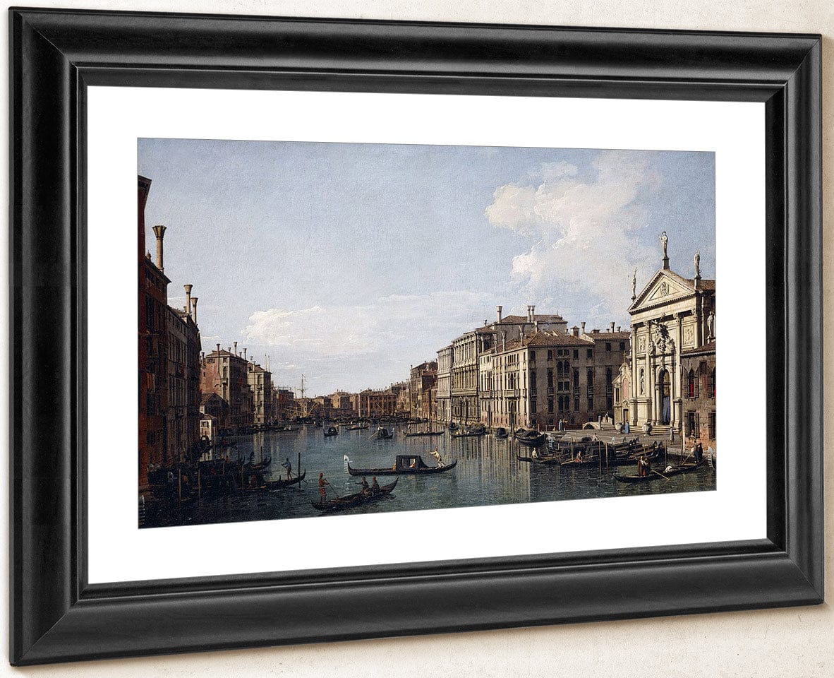 The Grand Canal Venice Looking South East From San Stae To The Fabbriche Nuove Di Rialto By Canaletto - Image 4