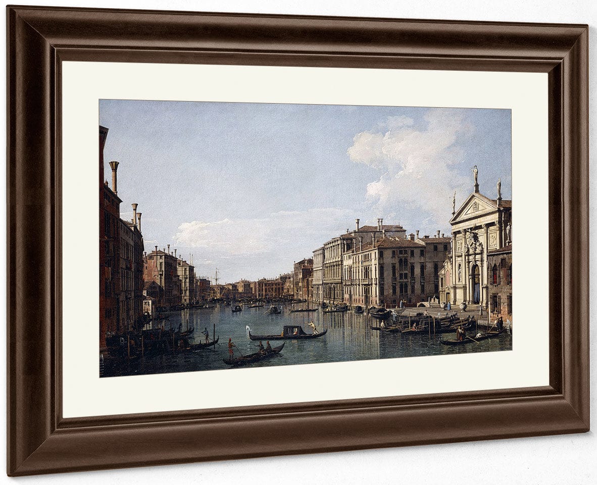 The Grand Canal Venice Looking South East From San Stae To The Fabbriche Nuove Di Rialto By Canaletto - Image 5