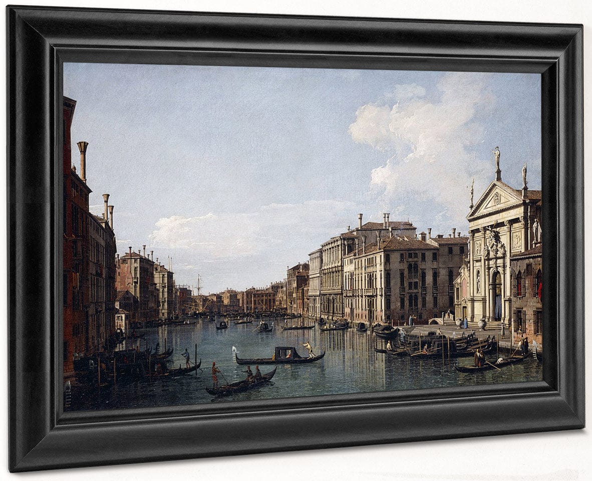 The Grand Canal Venice Looking South East From San Stae To The Fabbriche Nuove Di Rialto By Canaletto - Image 8