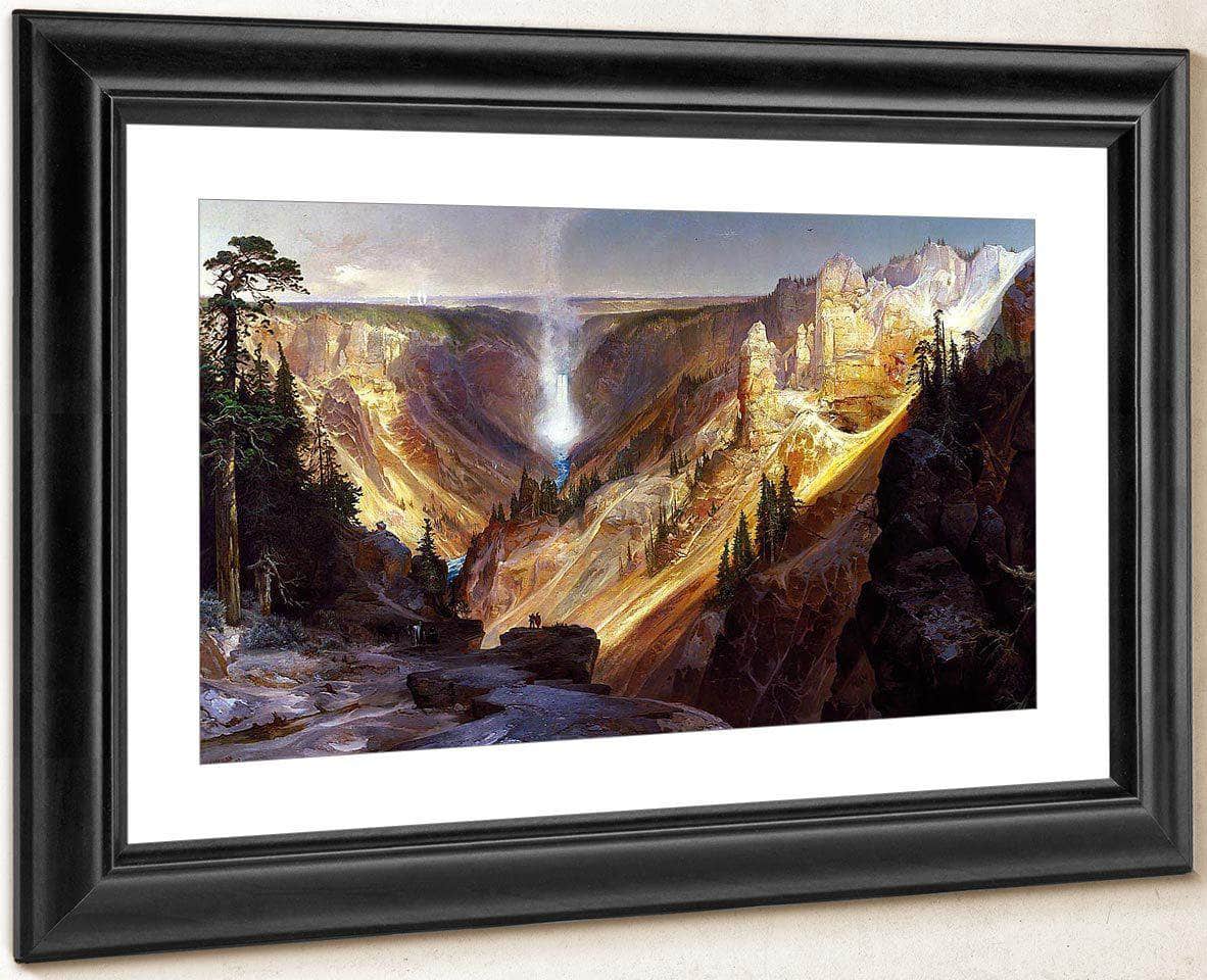 The Grand Canyon Of The Yellowstone 2 By Thomas Moran - Image 4