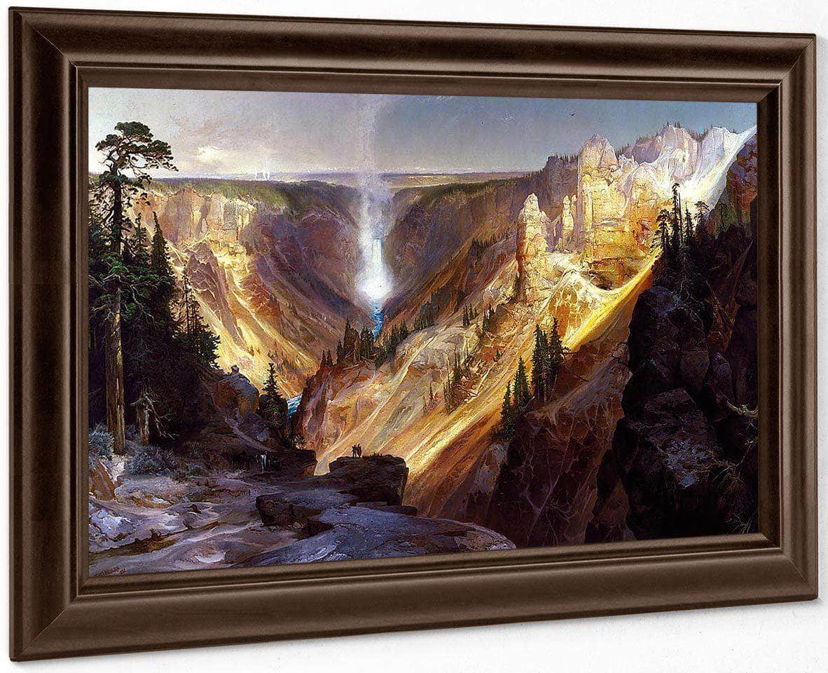 The Grand Canyon Of The Yellowstone 2 By Thomas Moran - Image 6