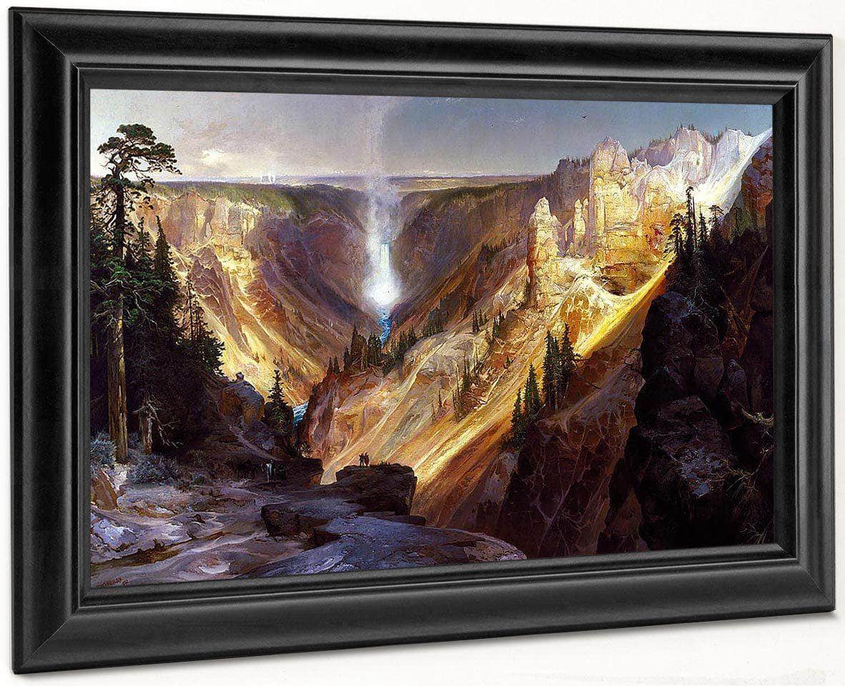 The Grand Canyon Of The Yellowstone 2 By Thomas Moran - Image 8
