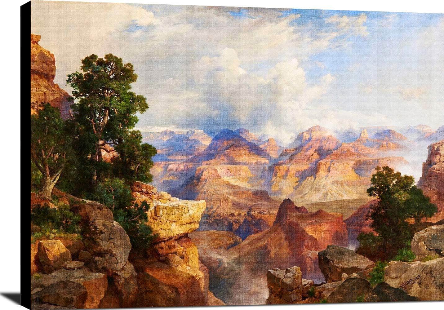 The Grand Canyon Painting Thomas Moran Canvas Art - Image 2