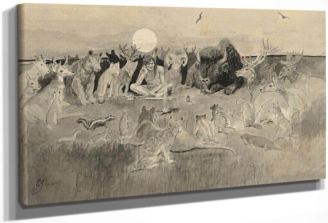 The Great Game For The Rulership Of The World By Charles Marion Russell