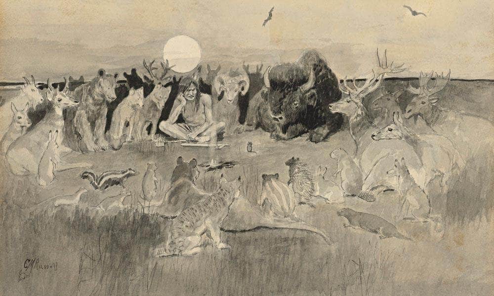 The Great Game For The Rulership Of The World By Charles Marion Russell - Image 7