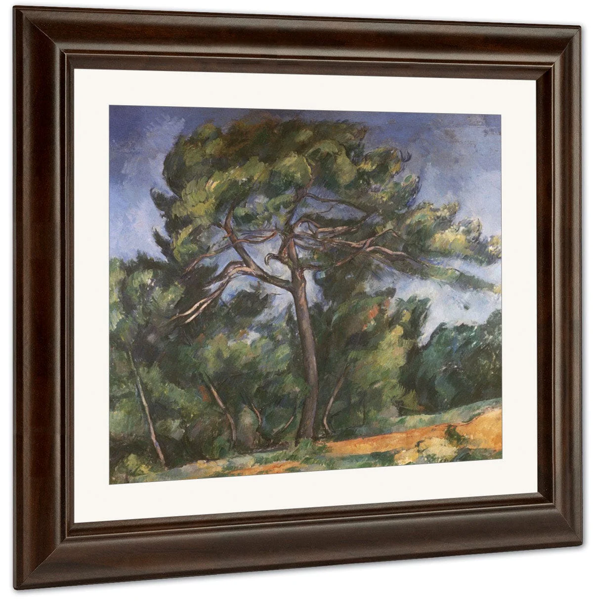 The Great Pine By Paul Cezanne - Image 3