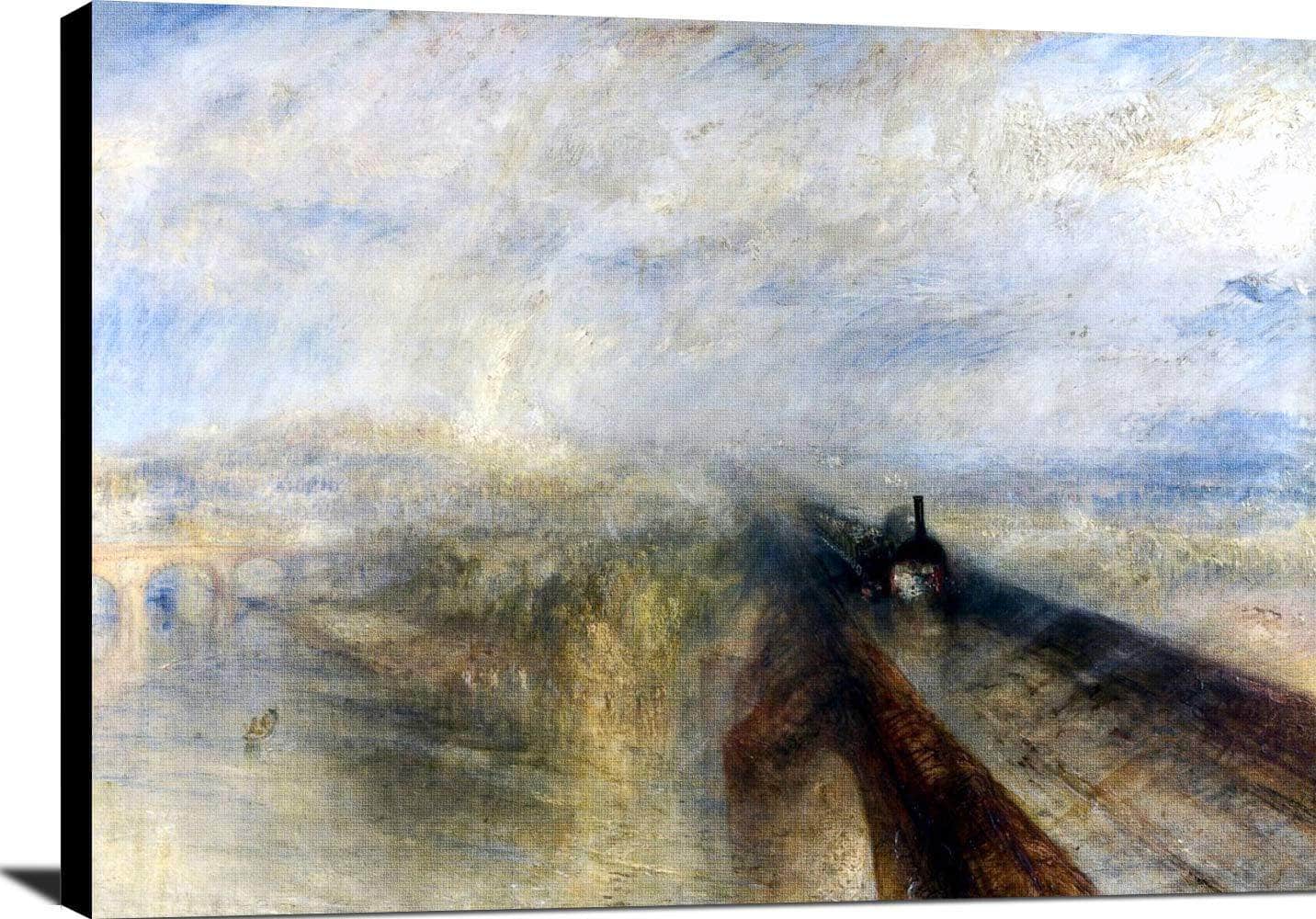 The Great Western Railway Painting Jmw Turner Canvas Art - Image 2
