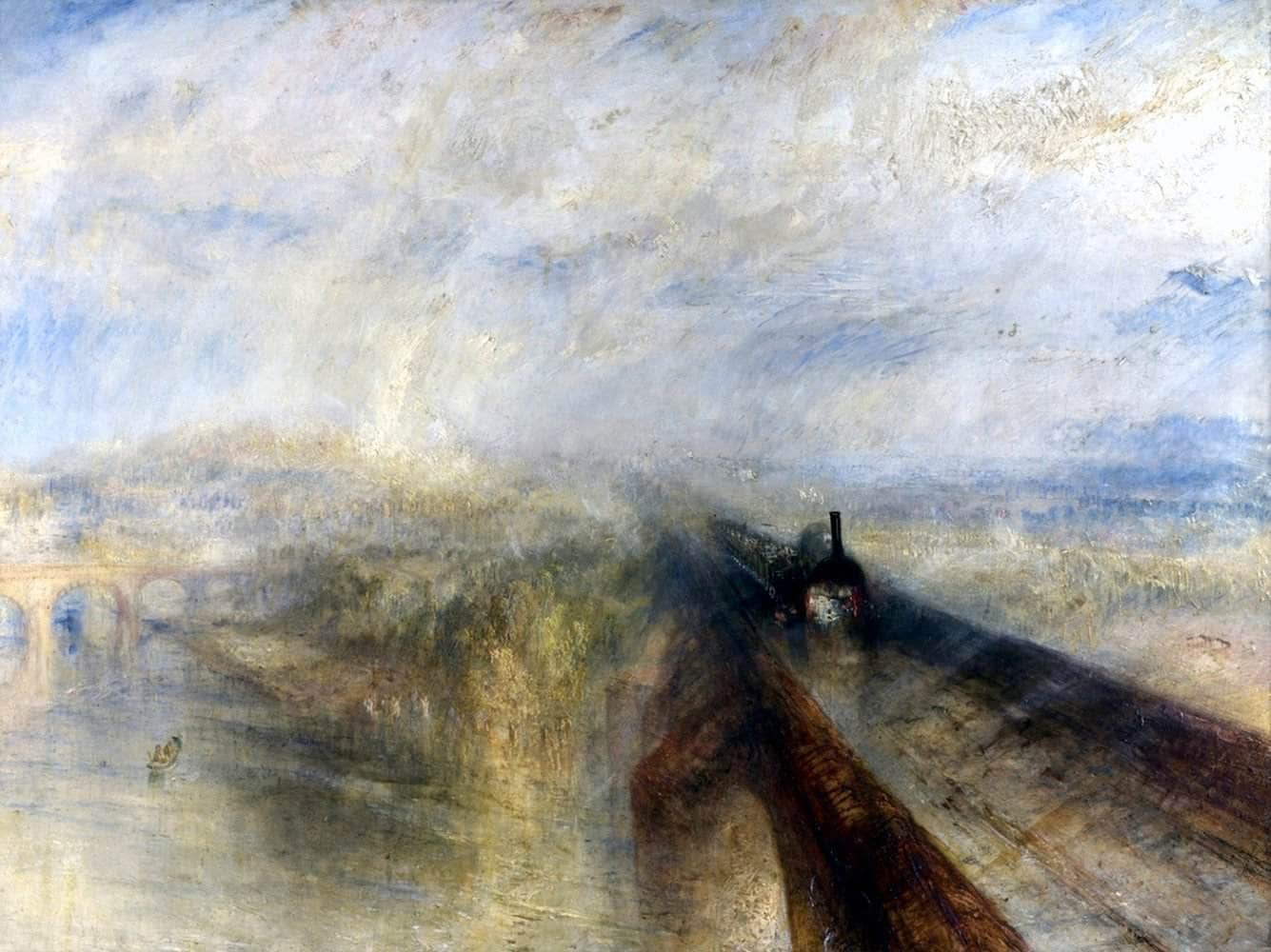 The Great Western Railway Painting Jmw Turner Canvas Art - Image 5