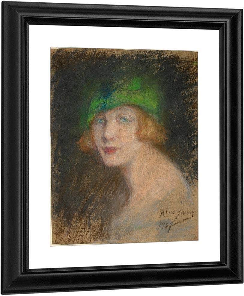 The Green Hat By Alice Pike Barney - Image 3