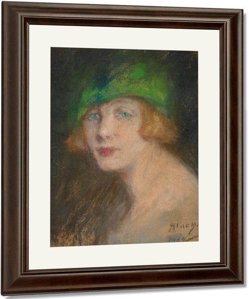 The Green Hat By Alice Pike Barney - Image 4