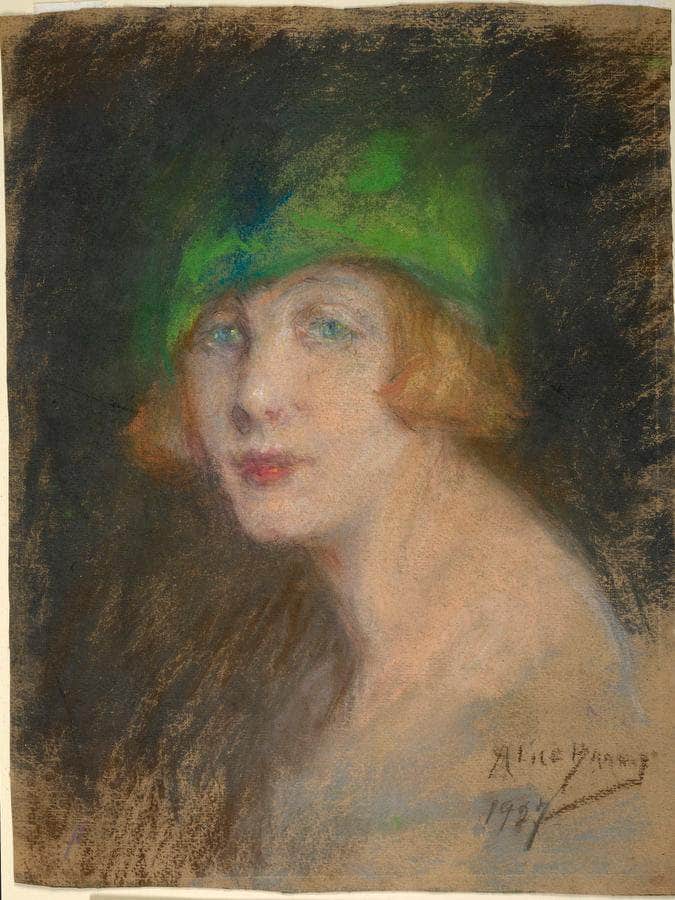 The Green Hat By Alice Pike Barney - Image 6