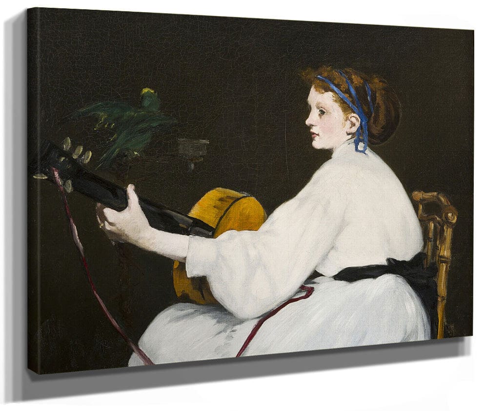 The Guitar Player By Edouard Manet