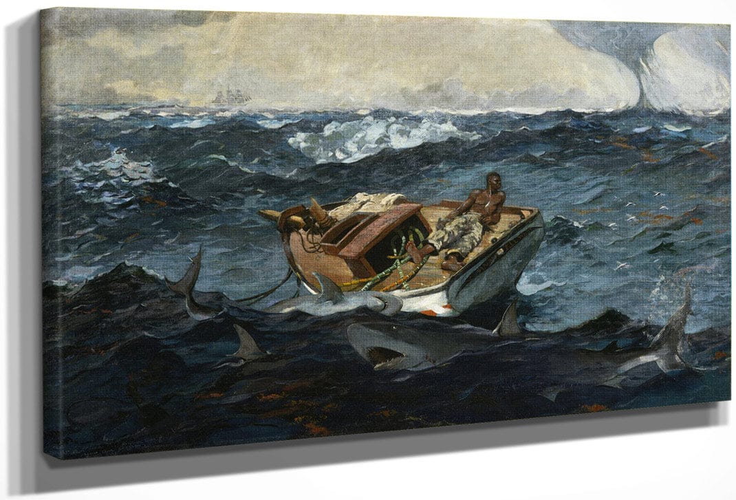 The Gulf Stream 1899 By Winslow Homer