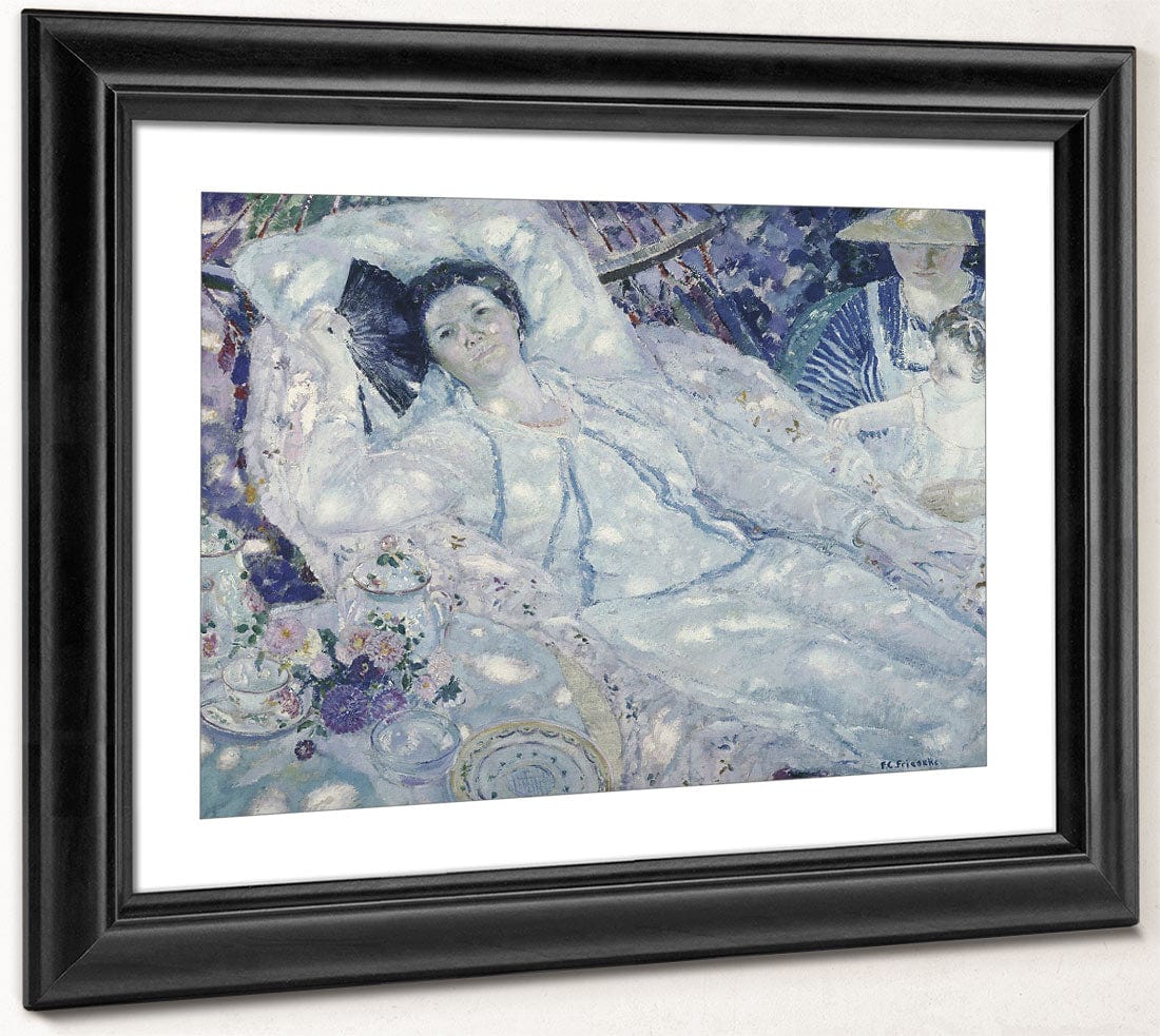 The Hammock By Frederick Carl Frieseke - Image 4