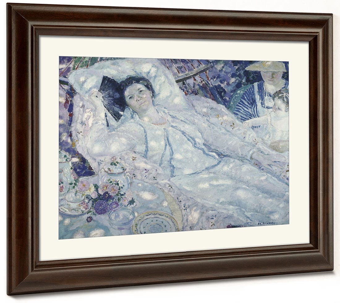 The Hammock By Frederick Carl Frieseke - Image 5