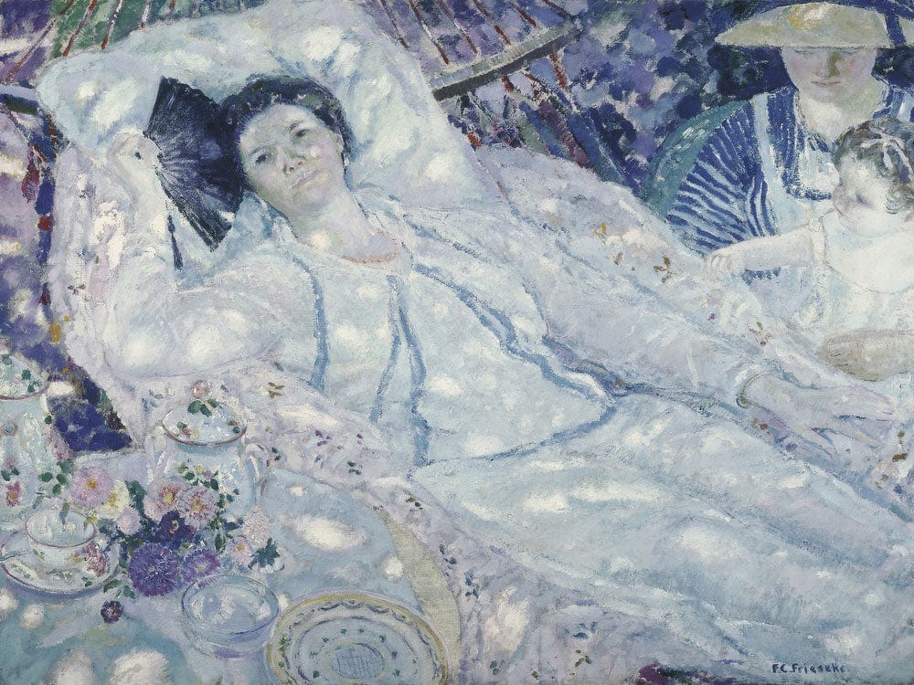 The Hammock By Frederick Carl Frieseke - Image 7