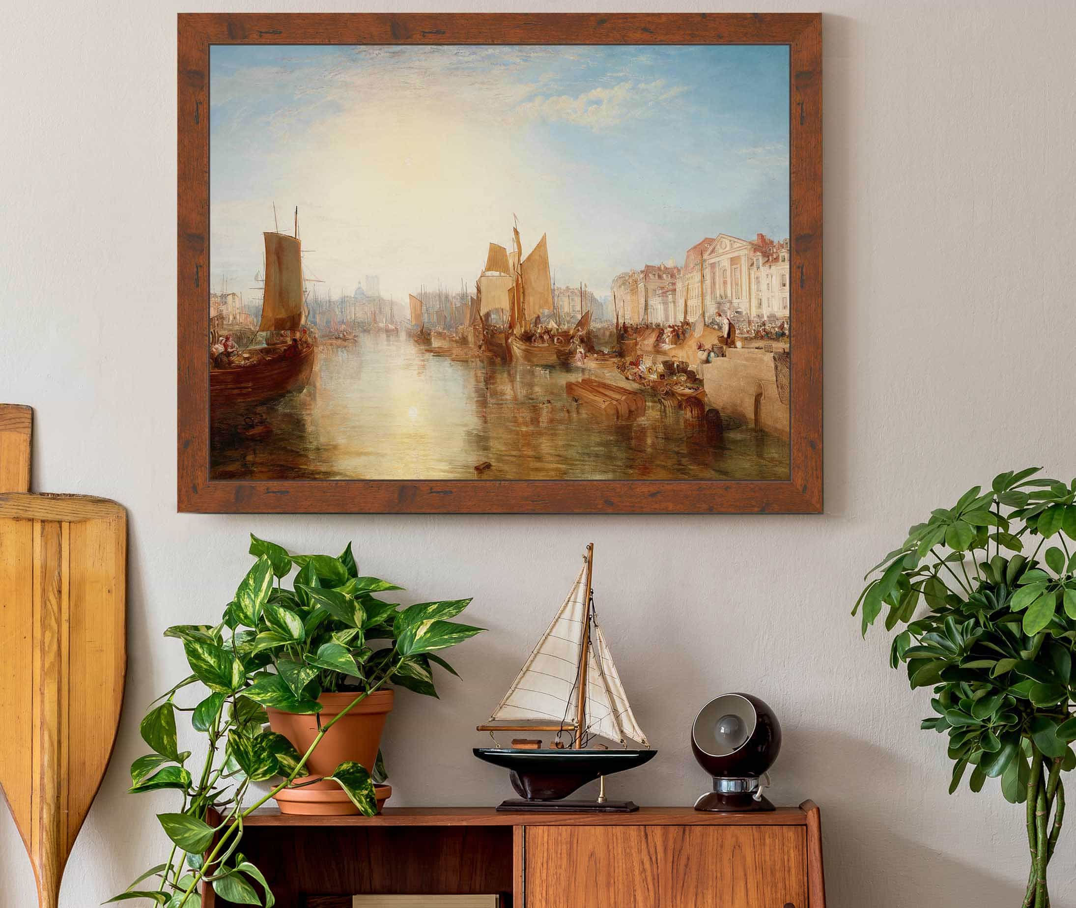 The Harbor Of Dieppe by Joseph Mallord William Turner - Image 3