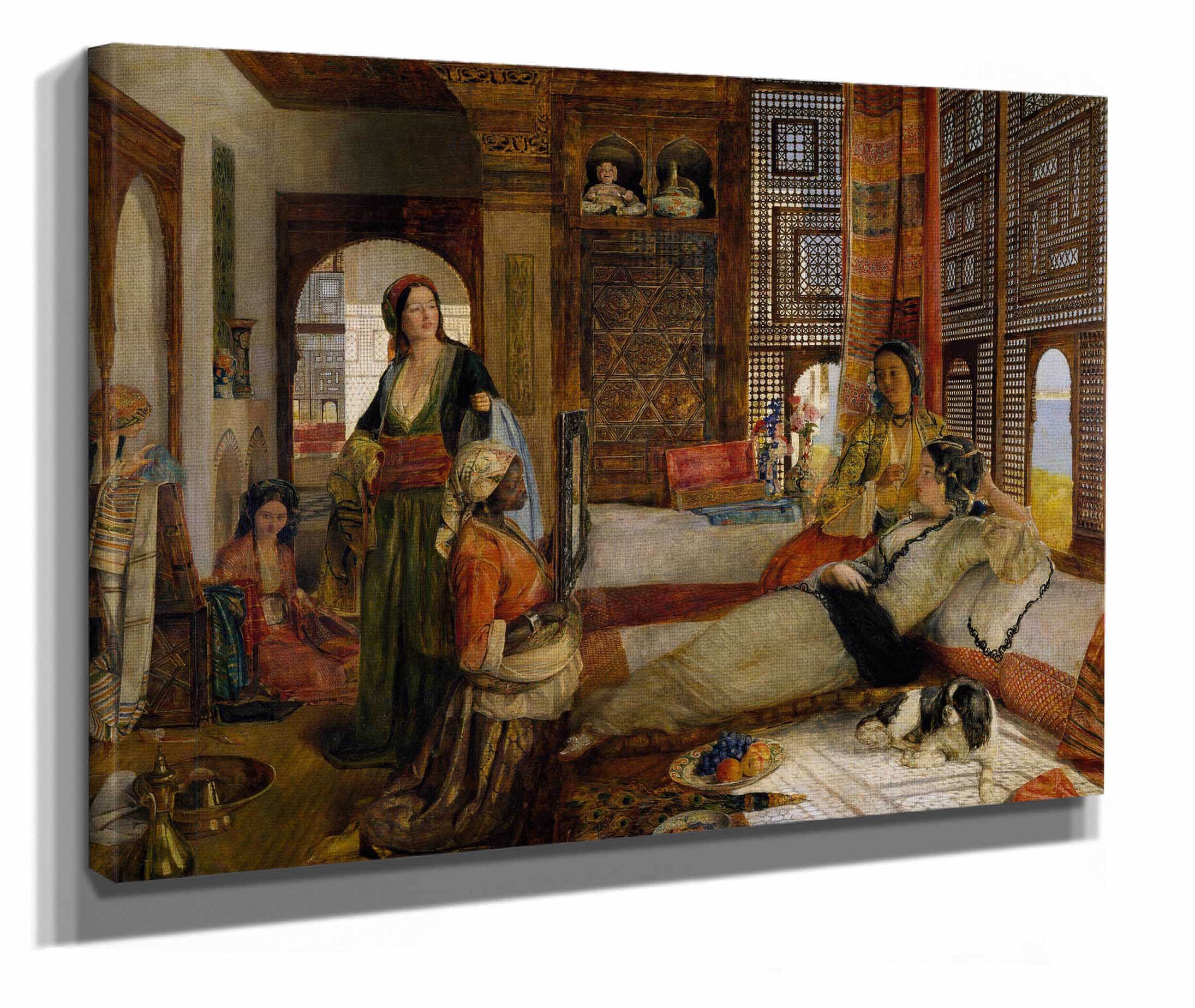 The Harem by John Frederick Lewis - Image 2