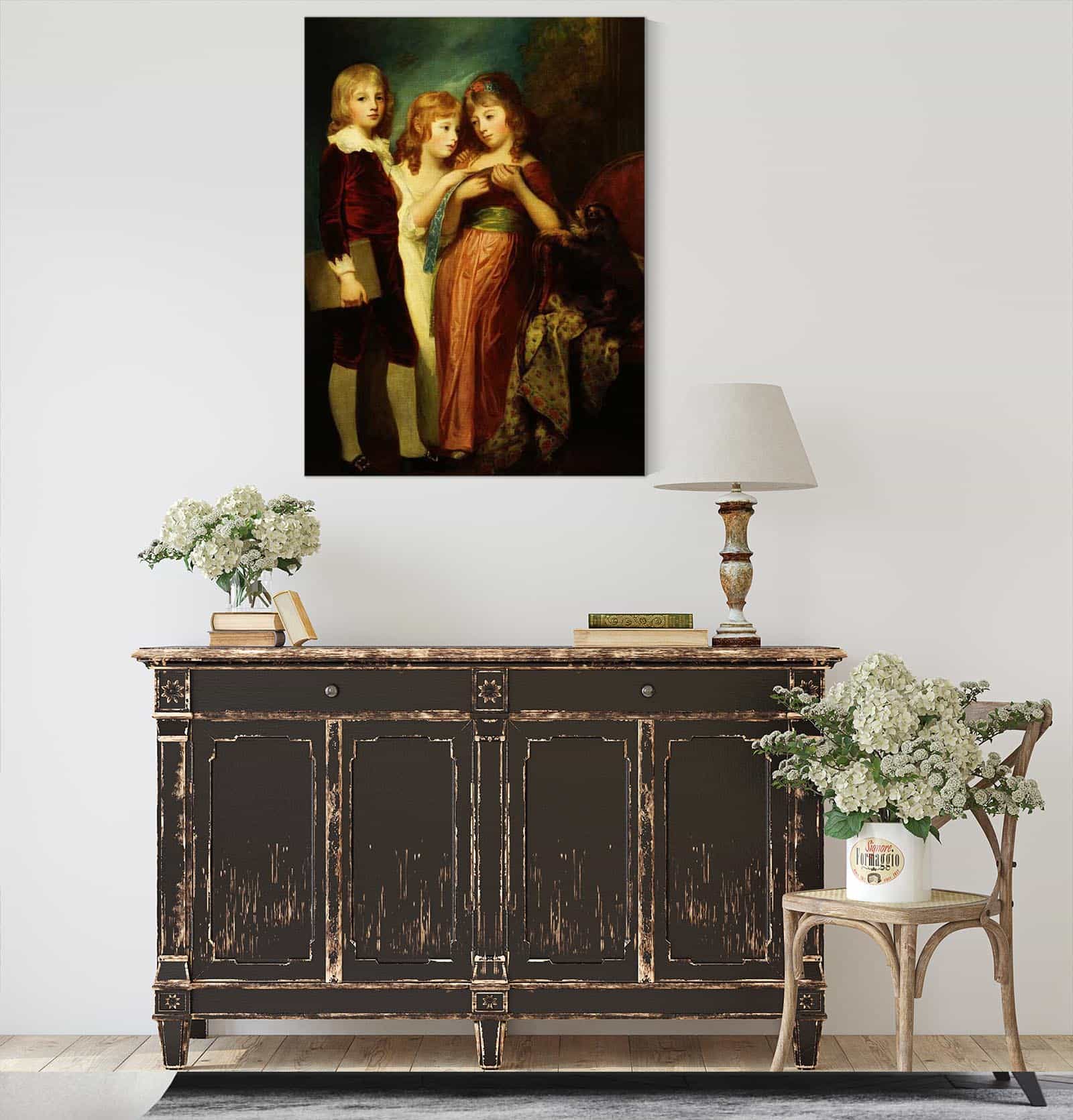 The Hartley Children Between And by George Romney - Image 4