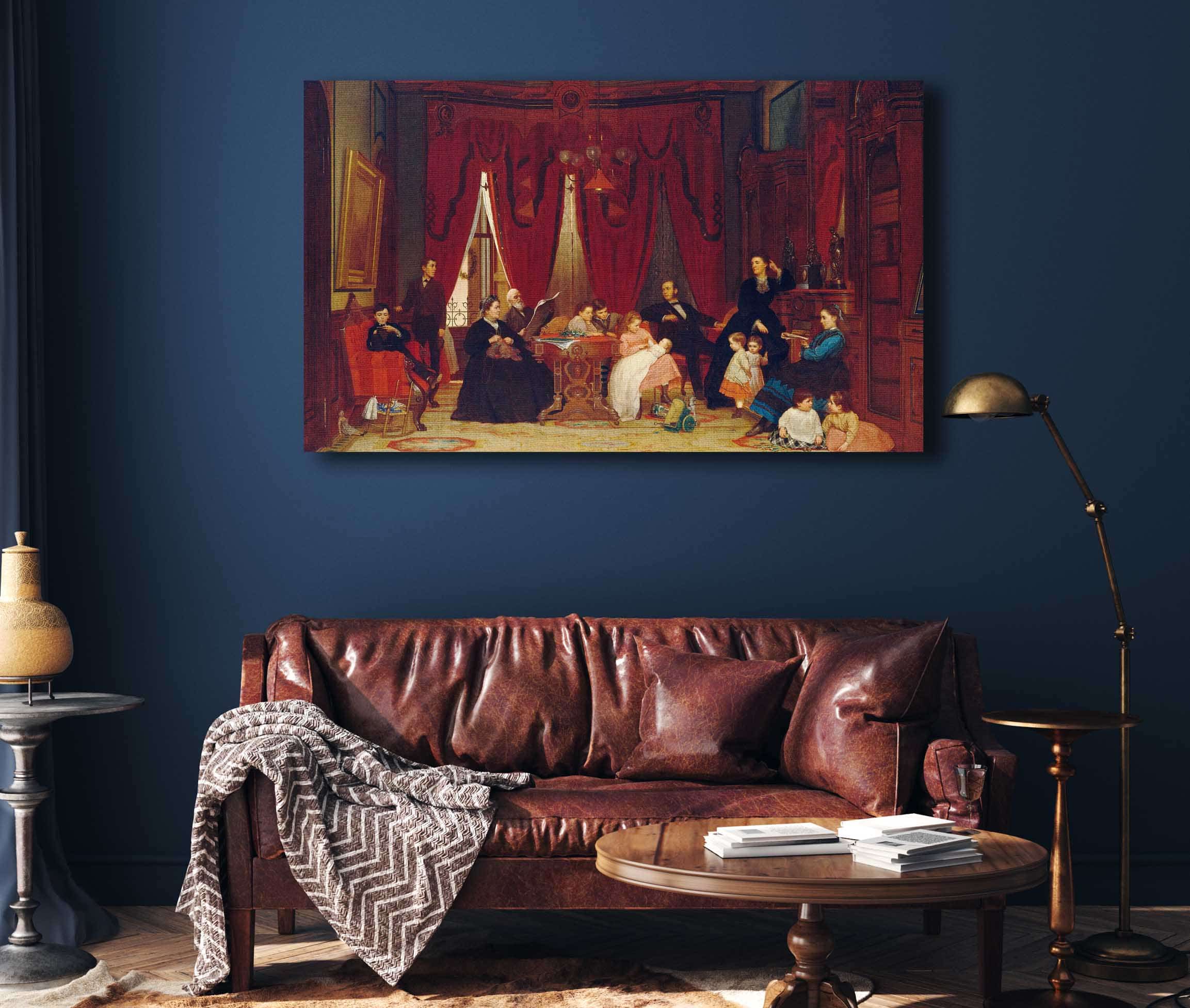 The Hatch Family by Eastman Johnson - Image 4