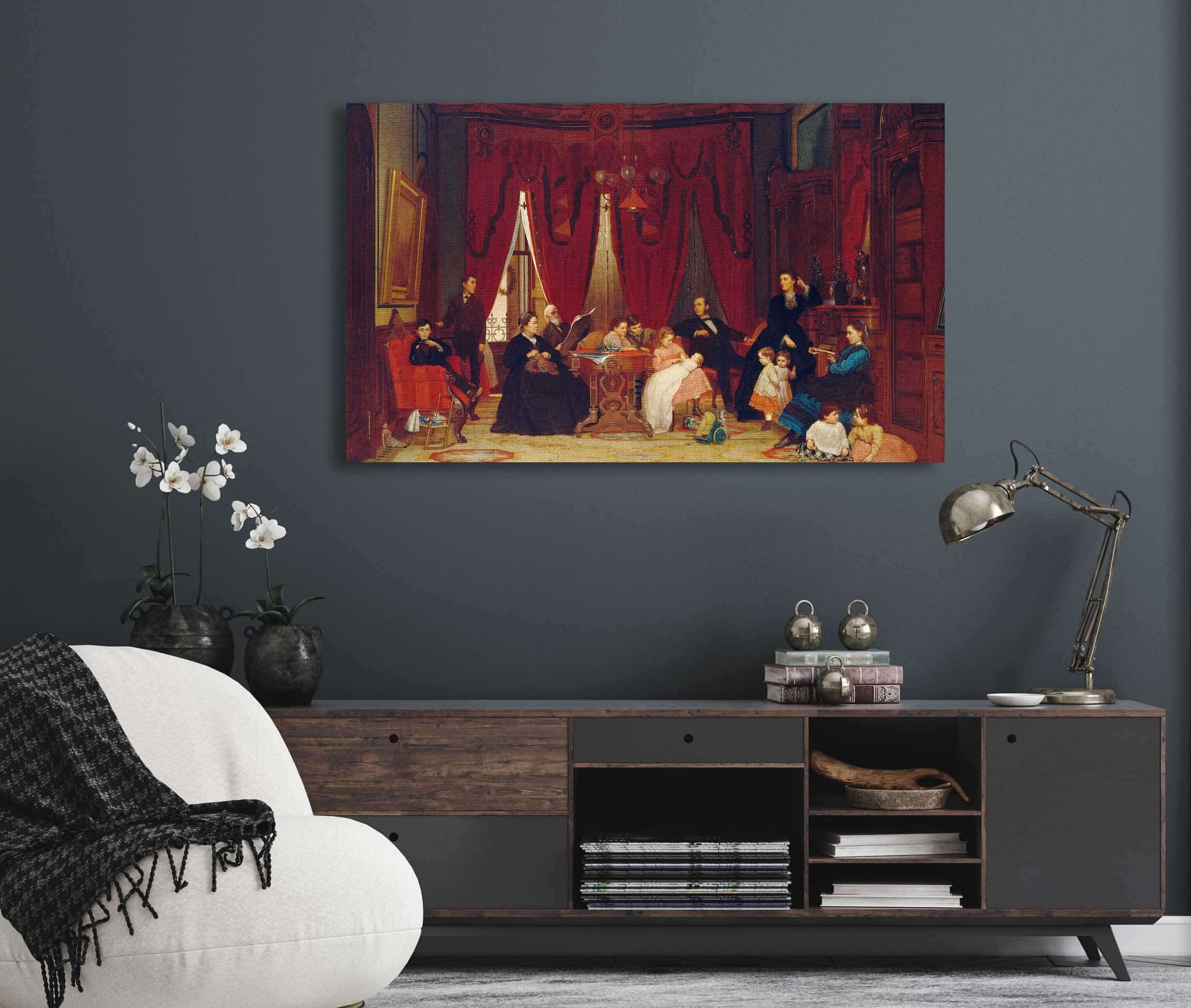 The Hatch Family by Eastman Johnson - Image 5