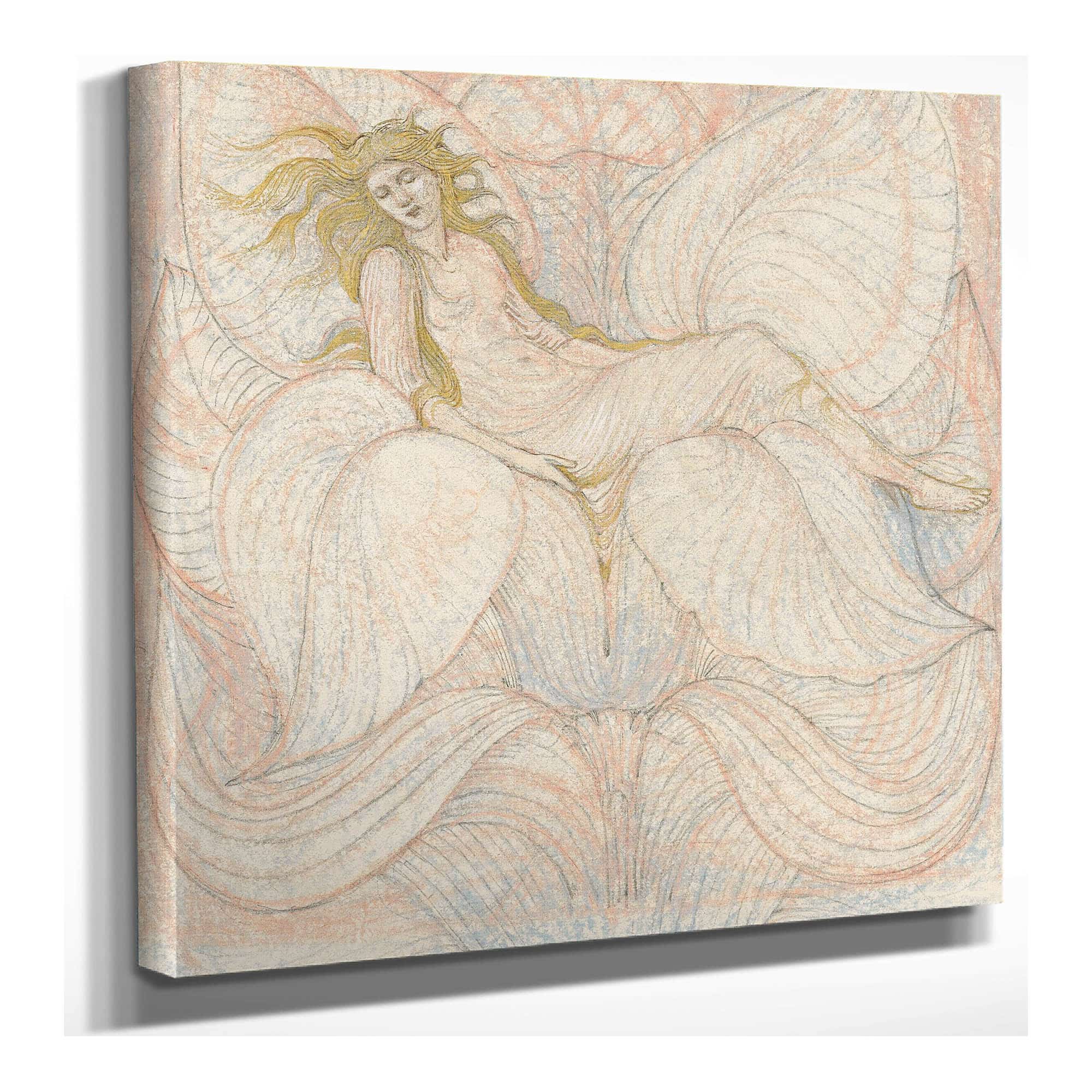 The Heart Of The Lotus by Sir Edward Coley Burne Jones