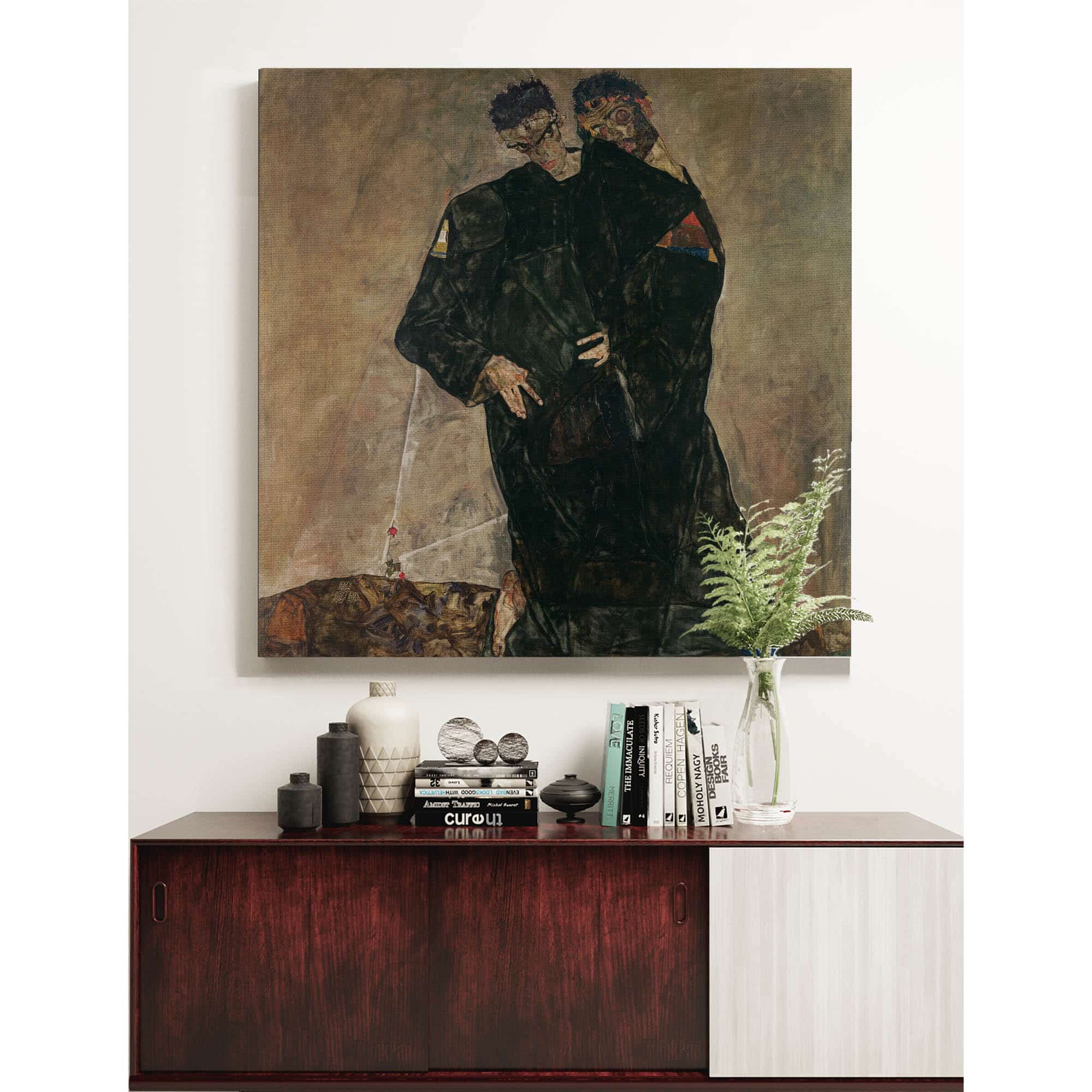 The Hermits by Egon Schiele - Image 4