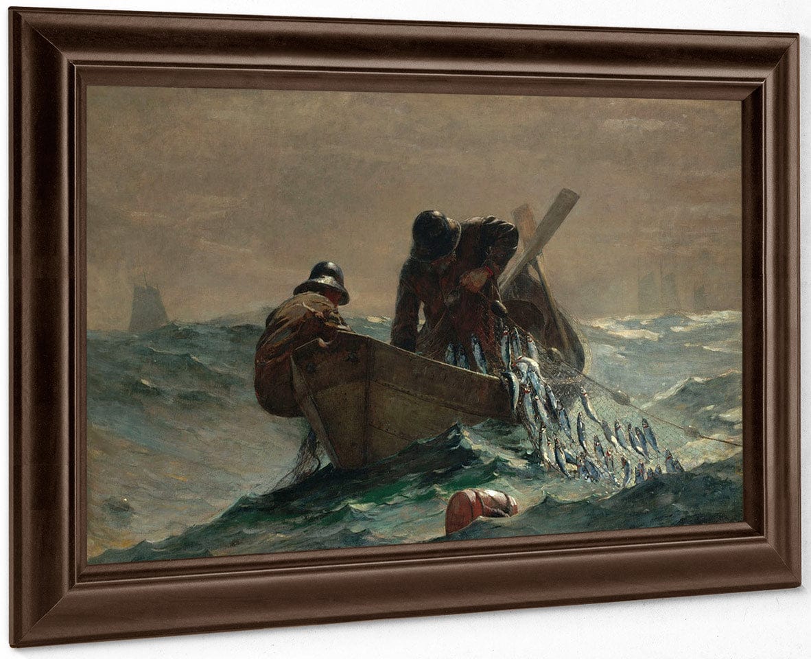 The Herring Net 1885 By Winslow Homer - Image 6
